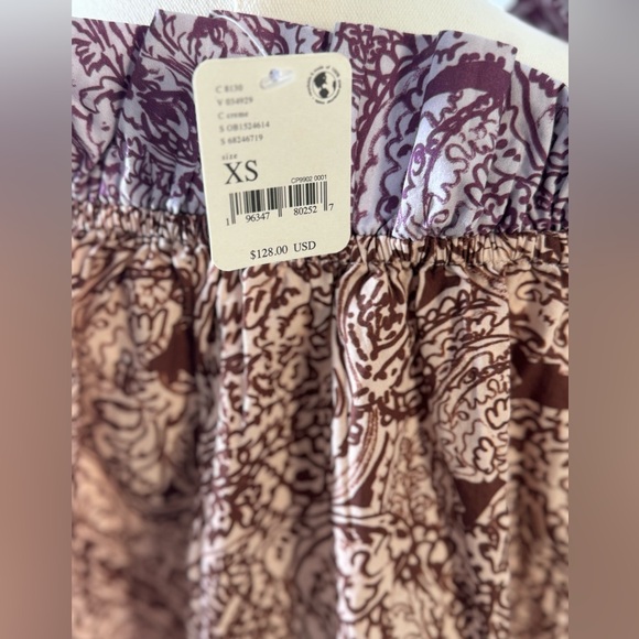 Free People Sophia Cotton Baby Doll Dress NWT XS would fit small - Picture 7 of 10